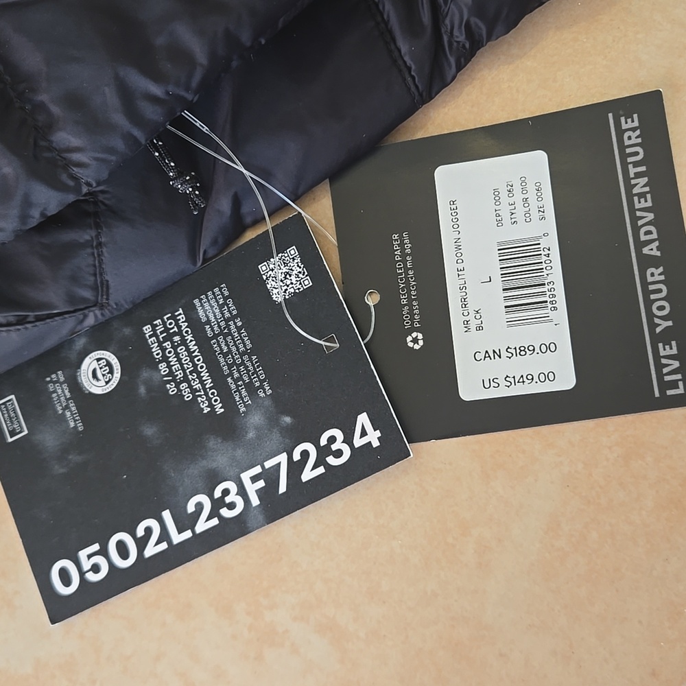 Eddie Bauer Down Jogger Pants - Picture 10 of 12